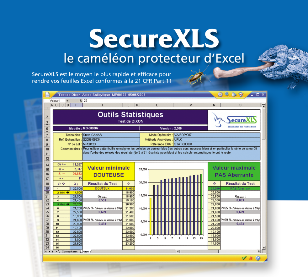 SecureXLS - Accueil